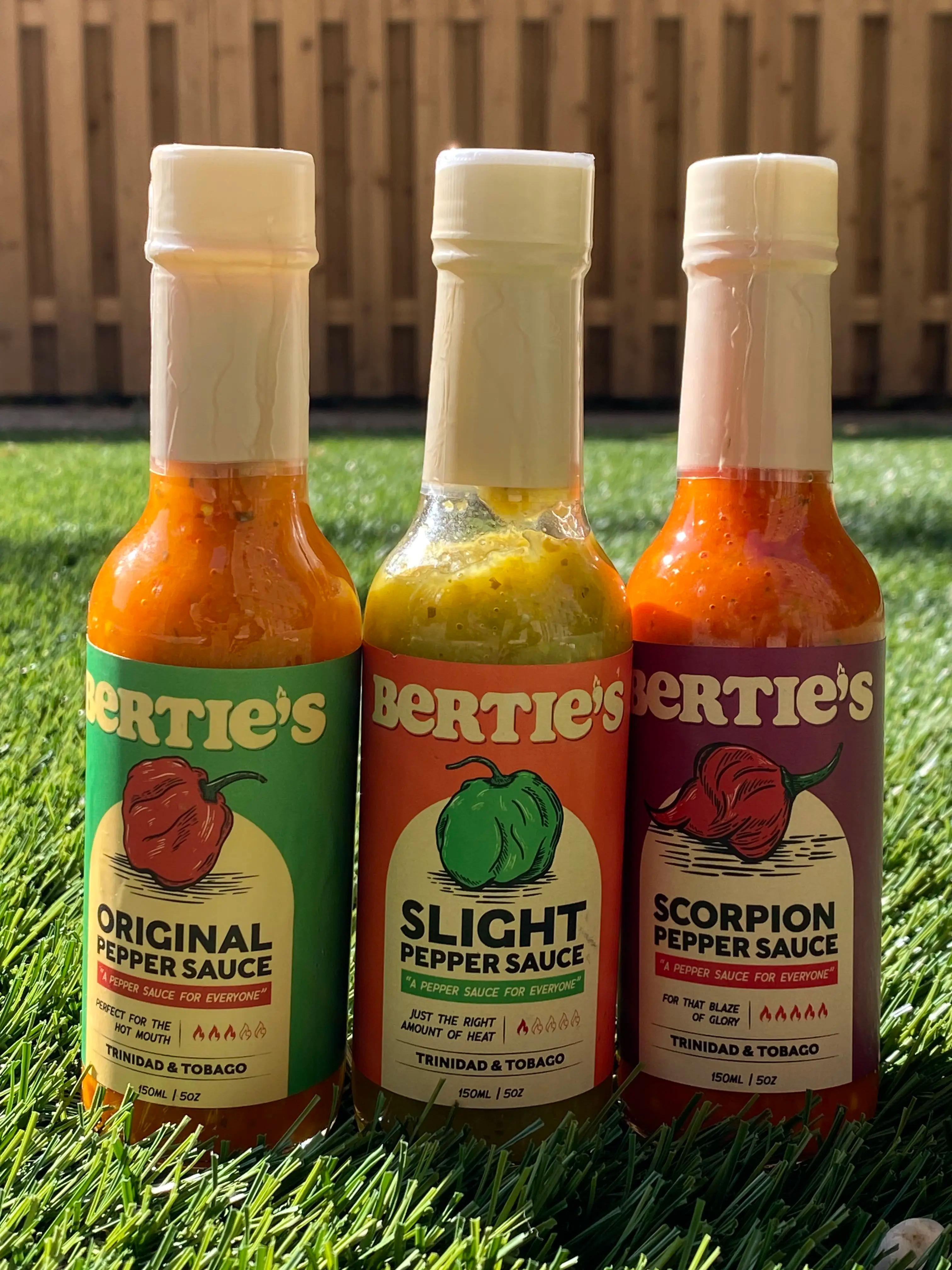 Bertie's Pepper Sauces