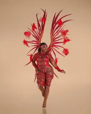Oro Carnival Circuit Breaker Female Costume